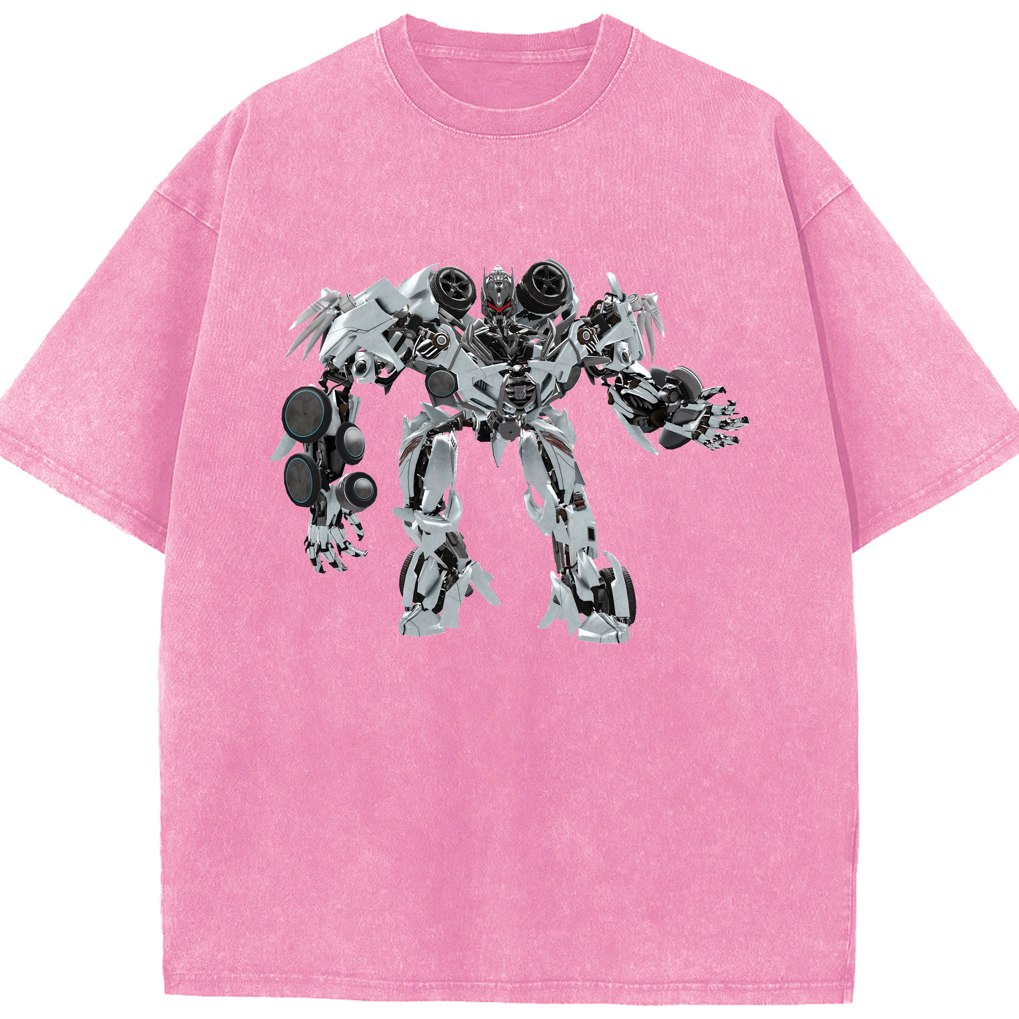 （画像用） Transformers トランスフォーマー 綿100% ヴィンテージ風 半袖Tシャツ（フロントプリント）